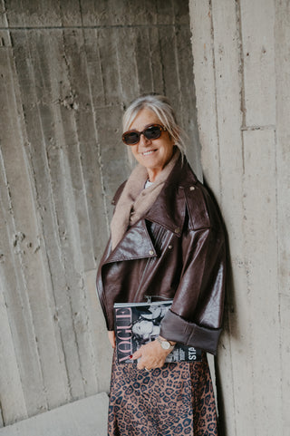 LEVI JACKET BROWN