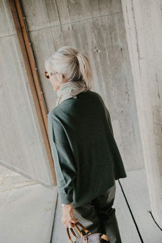 IZZY TURTLENECK KNIT KHAKI