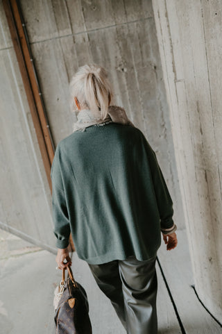 IZZY TURTLENECK KNIT KHAKI