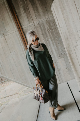 IZZY TURTLENECK KNIT KHAKI