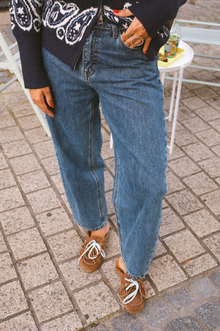 TUMI BARREL JEANS DARK BLUE