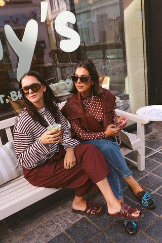 PREORDER - ALBA MESH TOP POLKADOT BURGUNDY
