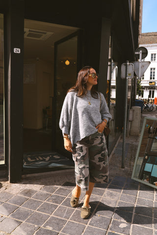 MADDIE CARGO SHORT ARMY