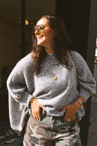 ODIEL KNIT GREY