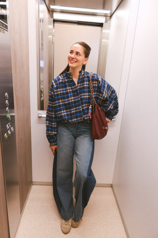 HAILEY TWO COLOR JEANS