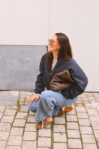 PIPA BOMBERJACKET NAVY