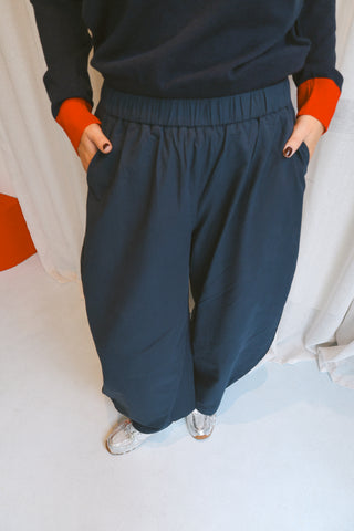 EMMA TROUSERS NAVY