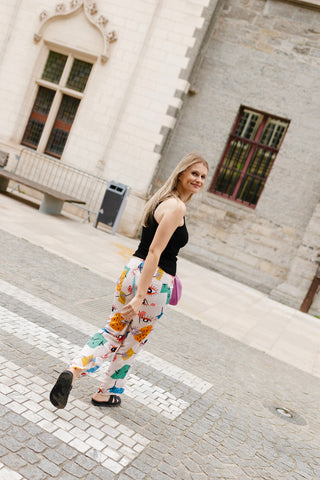 RALPH PRINTED TROUSERS