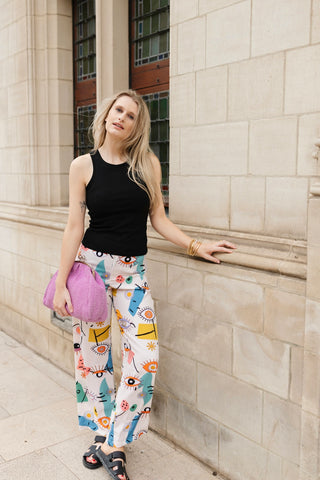 RALPH PRINTED TROUSERS