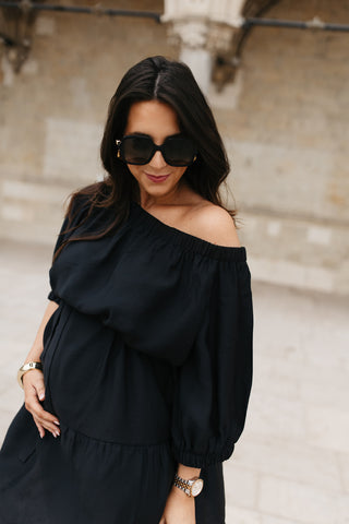 GRACE SHORT OFF-SHOULDER DRESS