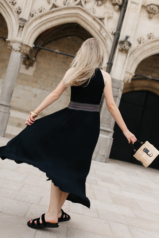 BLAIR LONG DRESS BLACK