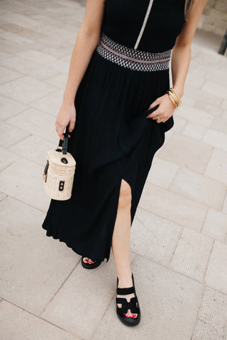 BLAIR LONG DRESS BLACK