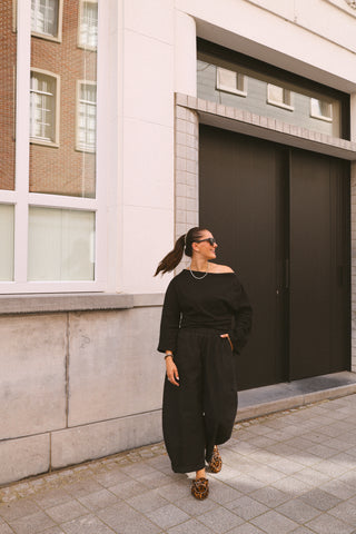 EMMA TROUSERS ZWART