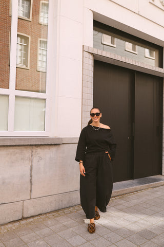EMMA TROUSERS ZWART