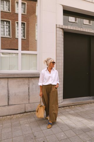 EMMA TROUSERS CAMEL