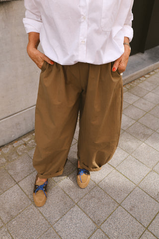 EMMA TROUSERS CAMEL