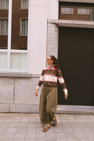 EMMA TROUSERS KHAKI