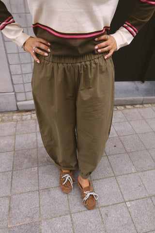 EMMA TROUSERS KHAKI