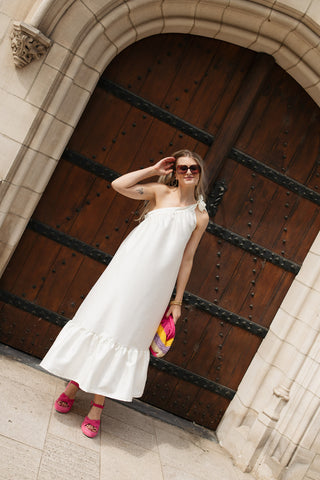 JAEL DRESS WHITE