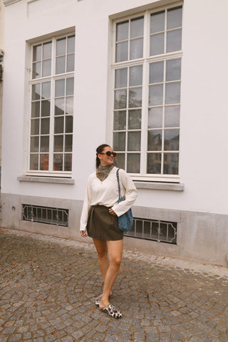 CLAUDIA SKIRT KHAKI