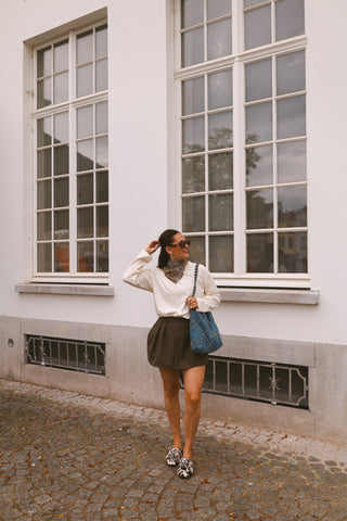 CLAUDIA SKIRT KHAKI