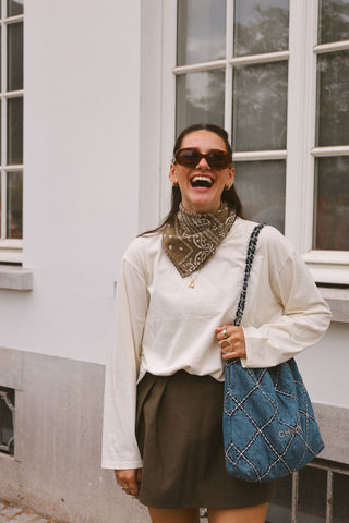 FRANKIE LONGSLEEVE BEIGE