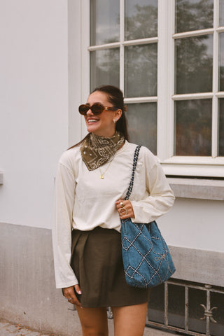 CLAUDIA SKIRT KHAKI