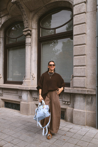 ODIEL KNIT BROWN