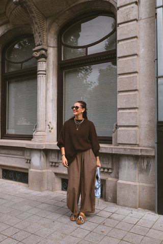 ODIEL KNIT BROWN