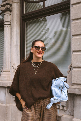 ODIEL KNIT BROWN