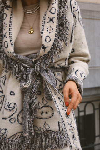 MAEVE GILET BANDANA BEIGE