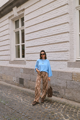 QUINN KNIT LIGHT BLUE