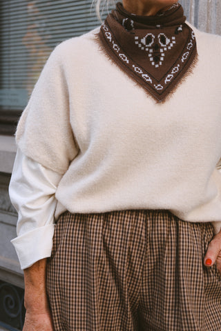 MARA SCARF BROWN