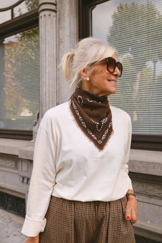 MARA SCARF BROWN