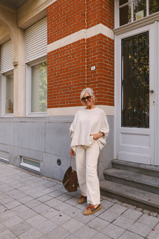 SKYE CORDUROY TROUSERS BEIGE