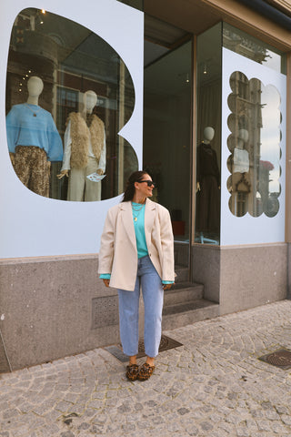 ELLIE BLAZER BEIGE