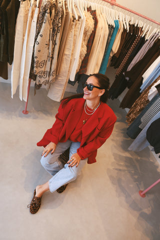 ELLIE BLAZER RED