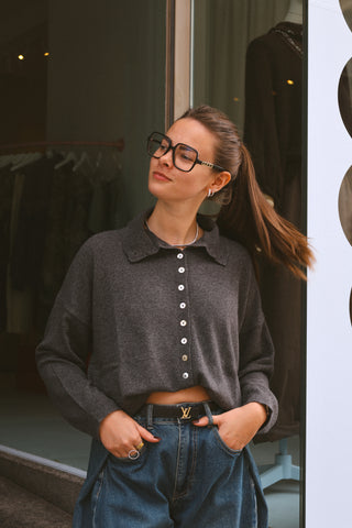 LENI KNIT GREY