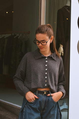 LENI KNIT GREY