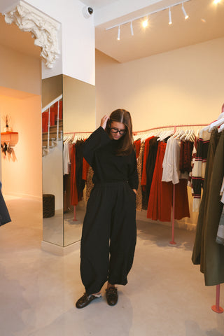 EMMA TROUSERS ZWART
