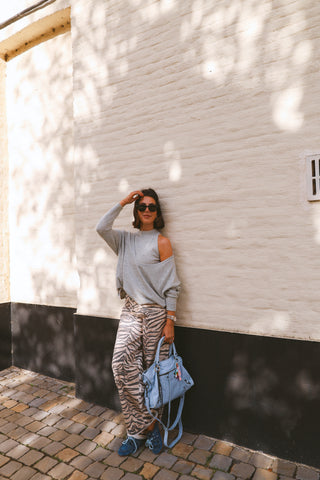 ALIX TWO PIECE KNIT GREY