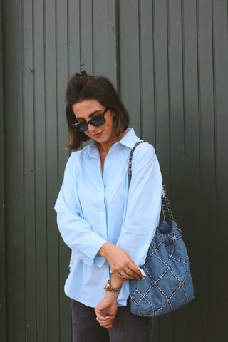MAXINE SHIRT LIGHT BLUE