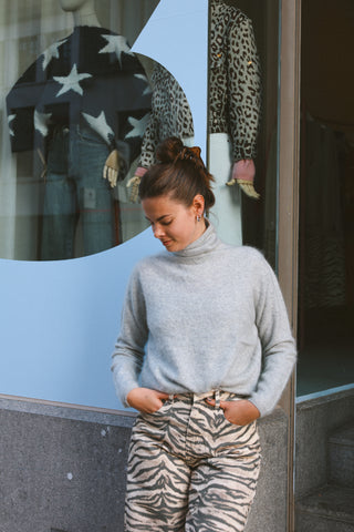 SUZIE ZEBRA BALLOON JEANS