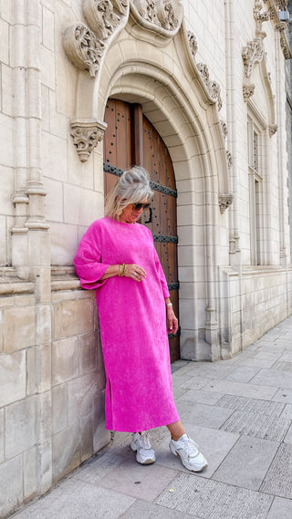 FRAN DRESS FUCHSIA