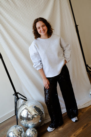 BILLIE SWEATER GREY 'COPINE'