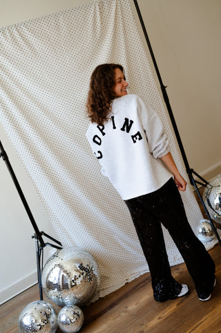 BILLIE SWEATER GREY 'COPINE'