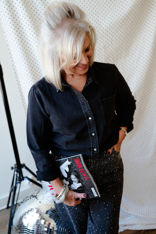 FLOOR JEANS HEMD BLACK