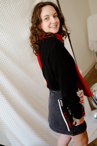 AMELIA CASHMERE KNIT BLACK