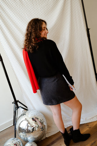 AMELIA CASHMERE KNIT BLACK