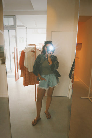 ODILE JEANSSHORT DENIM LIGHT